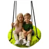 LEAN SPORT Altalena da giardino nido di cicogna per bambini verde 60cm