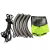 LEAN SPORT Altalena da giardino nido di cicogna per bambini verde 60cm