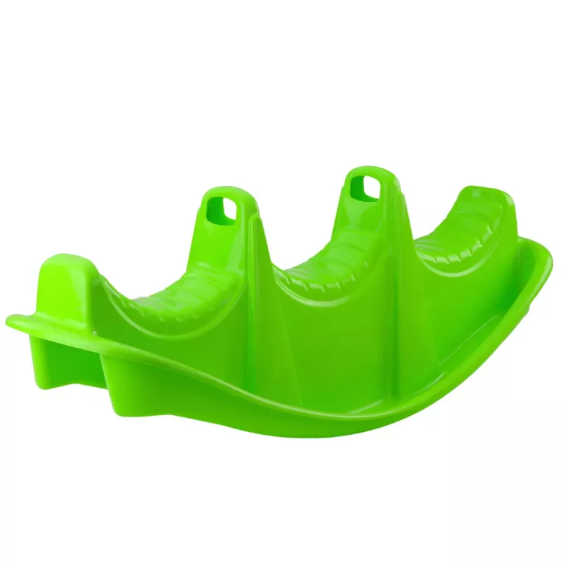 DOREX dondolo tre posti coccodrillo adesivi verde 2080