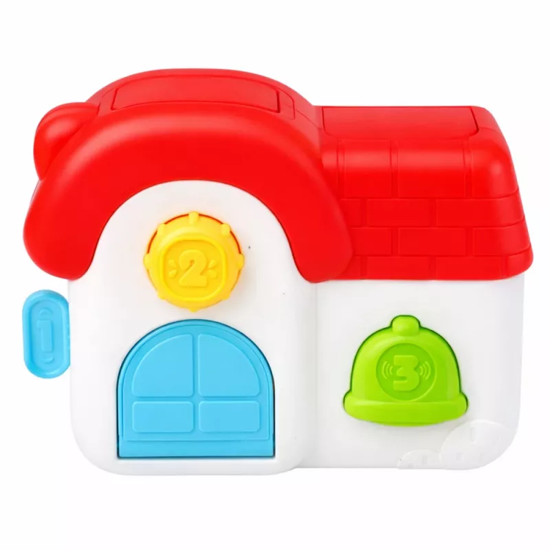LEAN TOYS Casa interattiva educativa per bambini piccoli - animali pop-up
