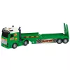LEAN TOYS Set Trasporto Dinosauri: Camion, Carro Attrezzi, Elicottero, Luci, Suono