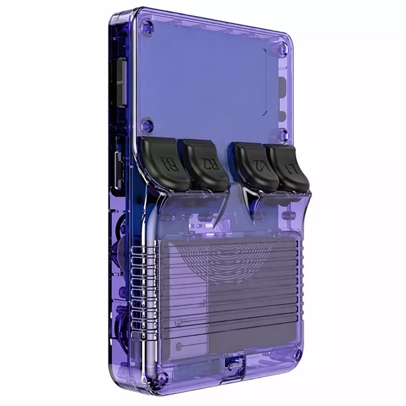 LEAN TOYS Console retro portatile mini R36S 21.000 IPS 3,5 pollici viola