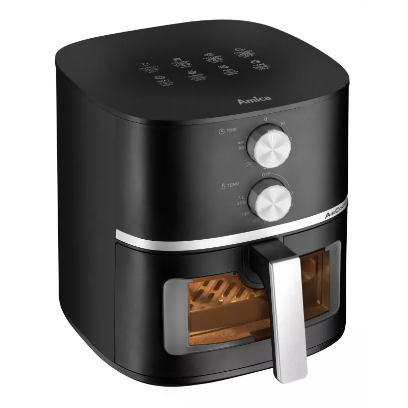 Amica AFM 2020 Friggitrice ad aria 5,5 L nero