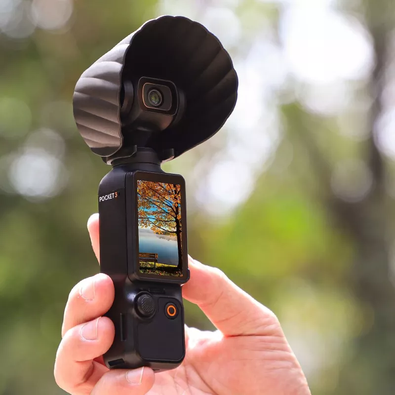SUNNYLIFE Lens Sun Hood per DJI Osmo Pocket 3 - Nero