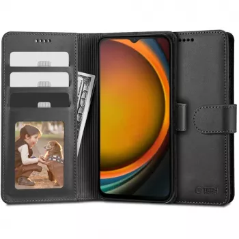 Tech-Protect Custodia portafoglio per Samsung Galaxy Xcover 7, Nero