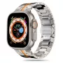 TECH-PROTECT STAINLESS LINE Cinturino per Apple Watch 44/45/46/49 mm Titanio/Arancione