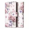 TECH-PROTECT Custodia portafoglio per Redmi Note 13 Pro 5G / Poco X6 5G con vano portacarte, Floreale