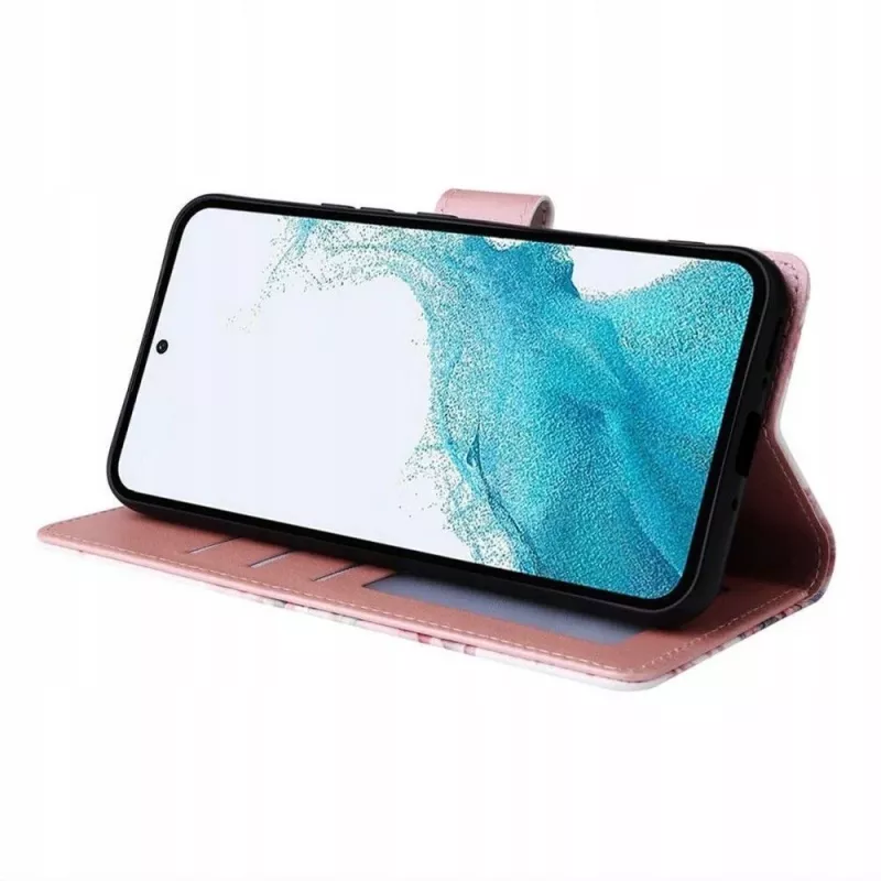 TECH-PROTECT Custodia portafoglio per Redmi Note 13 Pro 5G / Poco X6 5G con vano portacarte, Floreale