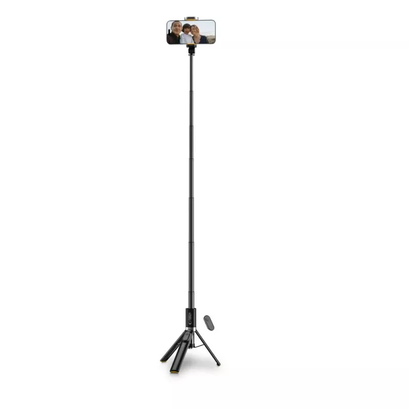 Tech-Protect L08S Selfie Stick Treppiede Nero