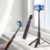 Tech-Protect L08S Selfie Stick Treppiede Nero