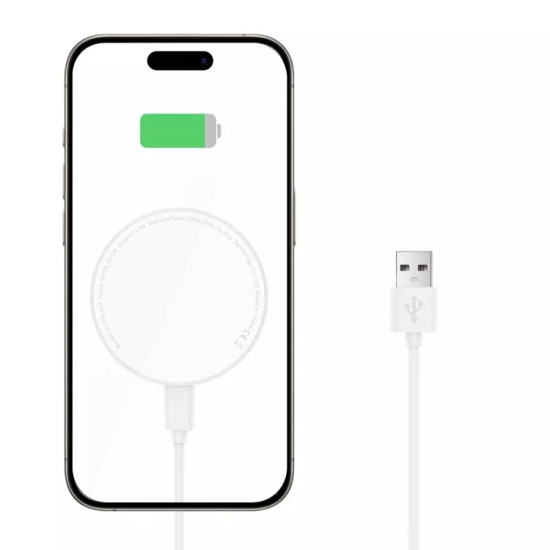 Tech-Protect QI15W-A33 Caricatore wireless MagSafe 15W Bianco