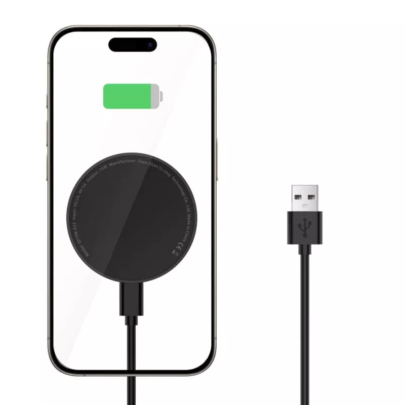 Tech-Protect QI15W-A33 Caricatore wireless MagSafe 15W Nero