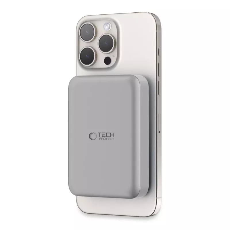 TECH-PROTECT PB11 LIFEMAG Power Bank MagSafe 10000mAh Titanium