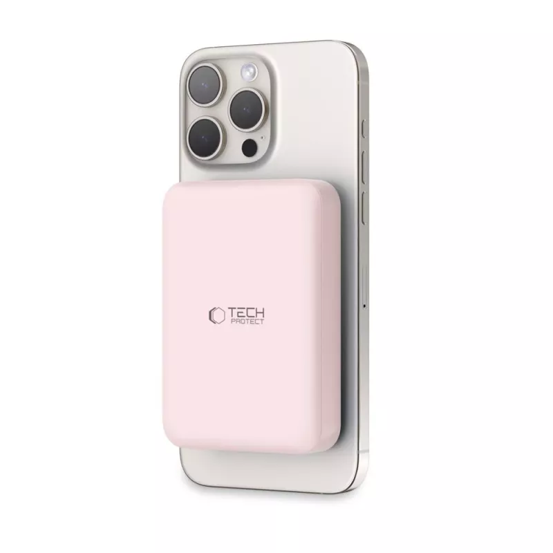 TECH-PROTECT PB11 LIFEMAG Power Bank MagSafe 10000mAh Rosa
