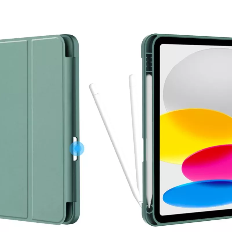 Tech-Protect SC Pen Custodia per iPad 10.9 (10th Gen, 2022) / iPad 11 (2025), Verde