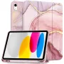 Tech-Protect SC Pen Custodia per iPad 10.9 (10th Gen, 2022) / iPad 11 (2025), Marmo