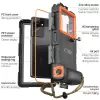 TECH-PROTECT IPX8 Custodia Impermeabile Universale da Immersione Nero/Arancione