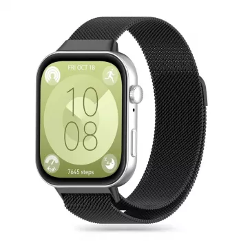TECH-PROTECT Milanese Loop Cinturino per Huawei Watch Fit 3 - Nero