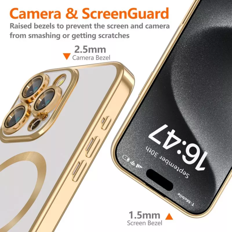 Tech-Protect MagFlex per iPhone 16 Pro Oro