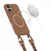 Tech-Protect Magnecklace MagSafe iPhone 16 Marrone Cioccolato