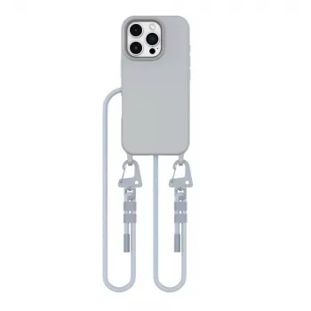 Tech-Protect Magnecklace Cordino per Telefono MagSafe per iPhone 16 Pro Max Grigio