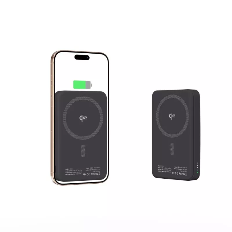 TECH-PROTECT PB24 LIFEMAG QI2 MAGSAFE POWER BANK 10000MAH NERO