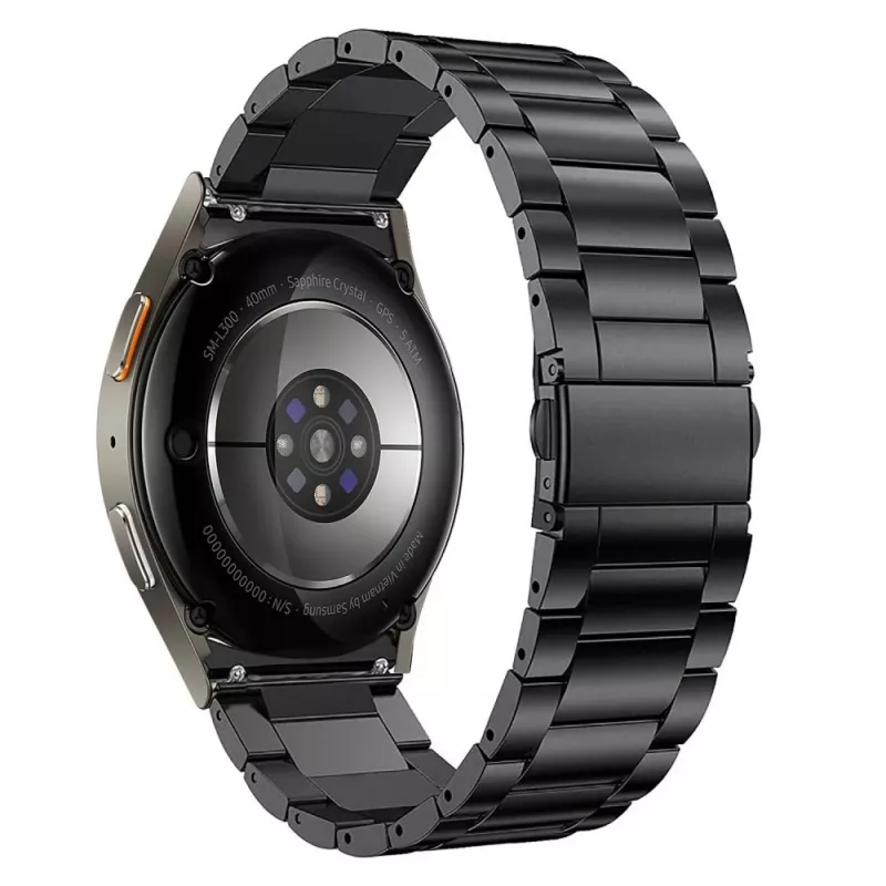 TECH-PROTECT STAINLESS SAMSUNG GALAXY WATCH 4 / 5 / 5 PRO / 6 / 7 / FE NERO