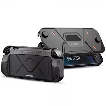 TECH-PROTECT CARBONOX NINTENDO SWITCH 2 NERO