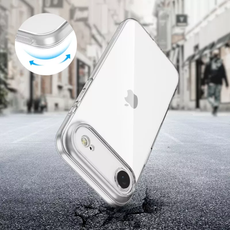 Tech-Protect Flexair Custodia Protettiva per iPhone 17 Air Trasparente