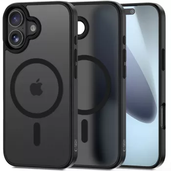 Tech-Protect Magmat Magsafe iPhone 17 Cover posteriore nero opaco