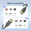 Tech-Protect UltraBoost Cavo DisplayPort a DisplayPort 1.4 4K 60Hz 200cm Nero