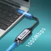 Tech-Protect UltraBoost Adattatore USB 3.0 a Ethernet RJ45 1000Mbps Nero