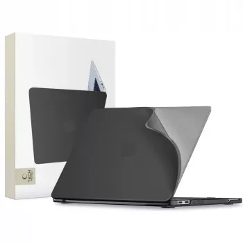 Tech-Protect Softshell MacBook Neo 13 2026 Custodia Rigida Protettiva Nero Opaco