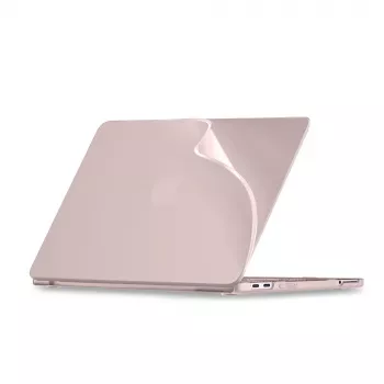 Tech-Protect Softshell MacBook Neo 13 2026 Blush Opaco