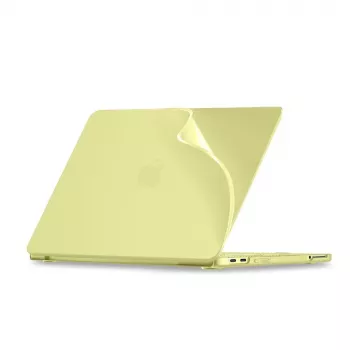 Tech-Protect Softshell MacBook Neo 13 2026 Custodia Rigida Citrus Opaco