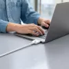 Tech-Protect MMC01 UltraBoost Cavo Magnetico MacBook USB-C a MagSafe 3 140W 200cm Bianco