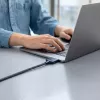 Tech-Protect MMC01 UltraBoost Cavo Magnetico MacBook USB-C a MagSafe 3 140W 2m Blu Mezzanotte