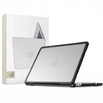 Tech-Protect Velar MacBook Neo 13 2026 Custodia Rigida Nero/Trasparente Opaco