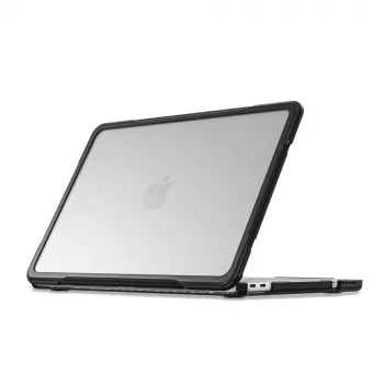 Tech-Protect Velar MacBook Neo 13 2026 Custodia Rigida Nero/Trasparente Opaco