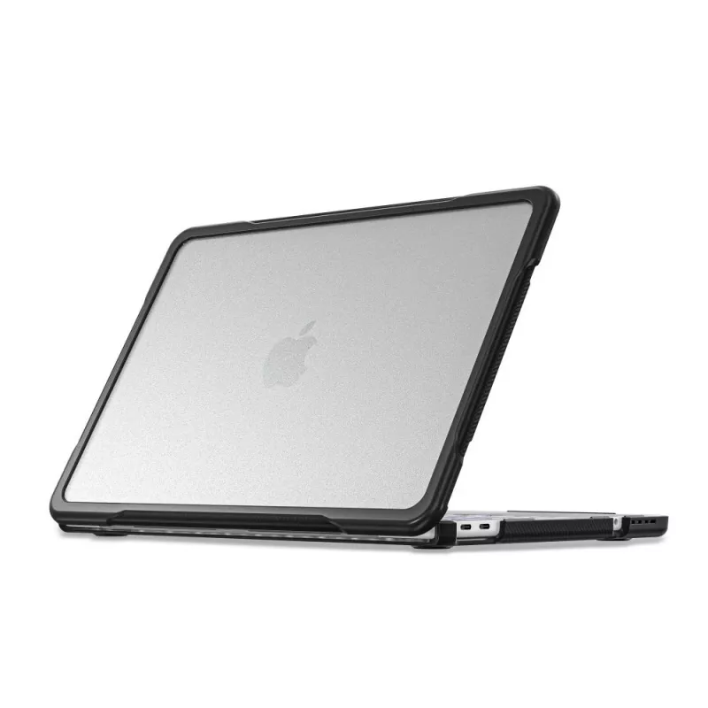 Tech-Protect Velar MacBook Neo 13 2026 Custodia Rigida Nero/Trasparente Opaco