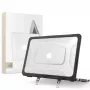 Tech-Protect Kevlar Pro MacBook Neo 13 2026 Custodia Protettiva per Laptop Nero Opaco/Trasparente