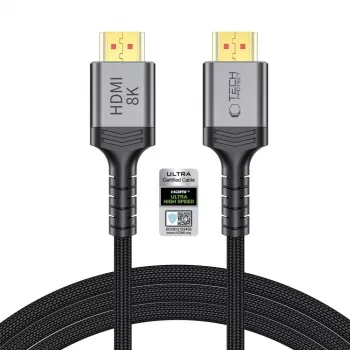 Tech-Protect UltraBoost Cavo HDMI 2.1 4K 120Hz / 8K 60Hz 200cm Nero
