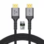 Tech-Protect UltraBoost Cavo HDMI 2.1 4K 120Hz / 8K 60Hz 200cm Nero
