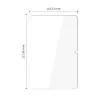 Tech-Protect Glass Fit+ Pellicola Protettiva in Vetro Temperato per Display per Xiaomi Redmi Pad 2 9.7 - Confezione da 2 Trasparente