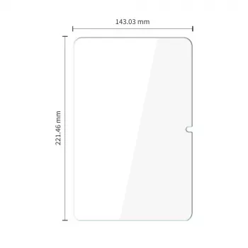 Tech-Protect Glass Fit+ Pellicola Protettiva in Vetro Temperato per Display per Xiaomi Redmi Pad 2 9.7 - Confezione da 2 Trasparente