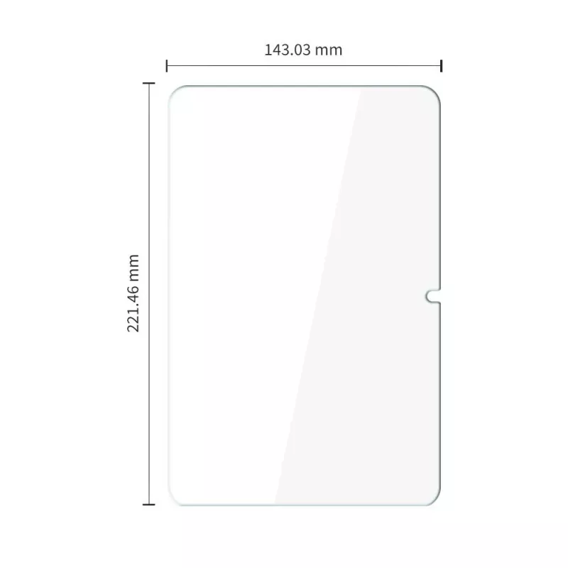 Tech-Protect Glass Fit+ Pellicola Protettiva in Vetro Temperato per Display per Xiaomi Redmi Pad 2 9.7 - Confezione da 2 Trasparente
