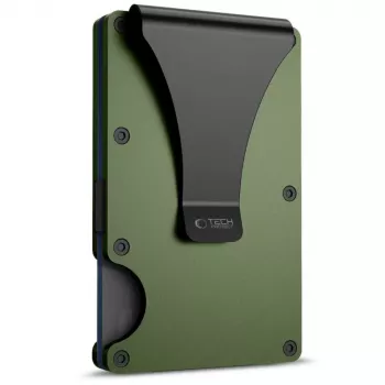 TECH-PROTECT THORN portacarte RFID verde militare