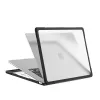 Tech-Protect Velar custodia rigida per MacBook Air 15 M2-M5 2023-2026 nero/trasparente opaco