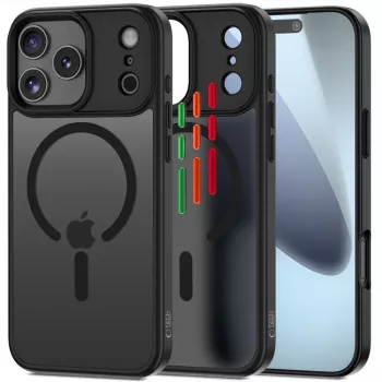 TECH-PROTECT MAGMAT XT 4-SET MAGSAFE IPHONE 17 PRO MAX NERO OPACO