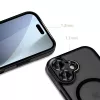 Tech-Protect Magcam custodia MagSafe per iPhone 17 nero opaco